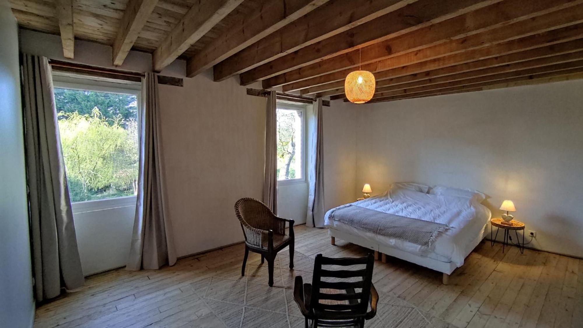Chambre D'Hote En Gite - Moulin De La Houssaie - Broceliande Guer Exterior photo